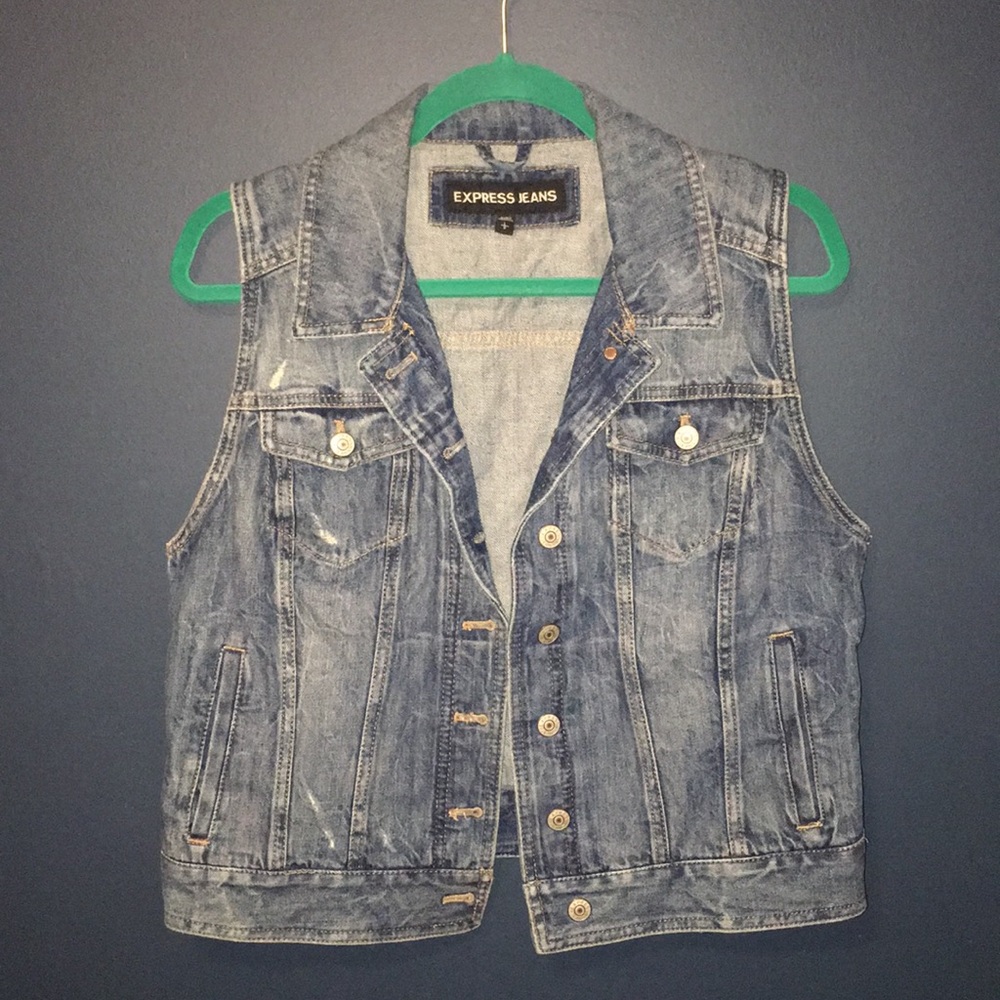 Express Denim Vest | Large